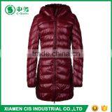Morden Style Long Length Winter Warm Goose Down Coat for Women thumbnail-1