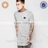 Mens Free Promotional Longline Raglan t Shirts With Logo Badge thumbnail-1