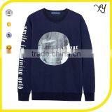 2017 Custom Wholesale Clothing Mens Printed Crewneck Mens Sweat Shirt French Terry Sweatshirt thumbnail-2