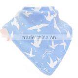 China Printing Cotton Custom Absorbent Dribbler Bandana Baby Bibs Wholesale thumbnail-2