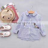 S33434W Girls Blouse Cotton Lace Cartoon Embroidered Girl Blouse thumbnail-3