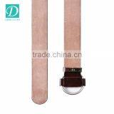 High Quality Italian Cattle Hide Belt Big Ring Alloy Buckle Belt for Women thumbnail-4