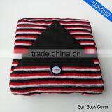 Surfboard Sock Longboard Surf Sock Blue and Red Sock Surfing thumbnail-2