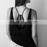 Runwaylover 5514 Sexy Ladies White Sport Hollow Out Backless Bra thumbnail-5