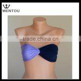 Wholesale Double Color Bikini Bandeau Top thumbnail-6
