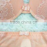 Women's Lace Sexy Lingerie Underwear Suit Bra+G-string Bra & Panty Set thumbnail-4