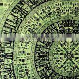 Tree of Life Tapestry Wall Art Hippie Tapestry Mandala Tapestry Green thumbnail-2