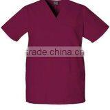 Basic Unisex V-Neck Top thumbnail-4