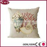 New Design Ocean Plain Linen Pillow Cover thumbnail-4