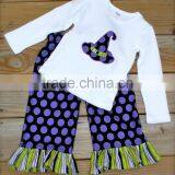 Halloween Personalized Baby Body Suit Girl's Fashionable New Design Purple Suit Baby Latest Design Clothes thumbnail-1