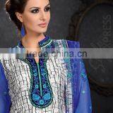 Glamour Beauty Designer Semi Stitch Salwar Kameez Collections thumbnail-1