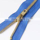 5# Close End Brass Metal Zippers thumbnail-2
