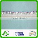 Oeko-Tex Colored Elastic Tape for Underwear With Ruffled Edged thumbnail-1