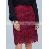 New fashion woman lace skirt in short design