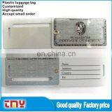 Fast Delivery Hot Sale Cheap Bulk Pvc Luggage Tag From China thumbnail-1
