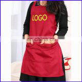 Customized logo cotton apron kitchen