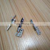 Latest stamping metal electronic hardware part notebook joint aluminum hinge