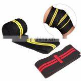 Weight Lifting Heavy Duty Knee Wrap Power-lifting Bodybuilding Gym Support Strap Powerlifting knee straps