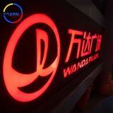 Outdoor custom 3d advertising acrylic led fronlit letters channel sign