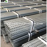 Galvanized steel perforated square tube sign post