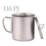 400 ML Titanium Coffee Cup | Lightweight Coffee Mug | Titanium Tea Cup | Coffee Lover | Tea Lover | Pure Titanium Tableware thumbnail-2