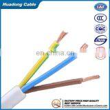 HD21 Standard 90temperature H05V2V2F 2 Core 3 Core 0.75mm2 1mm2 3 Core Flexible Power Cable thumbnail-4