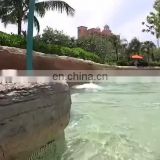 Outdoor Water Park Swimming Pool Lazy River With Wave Making Machine