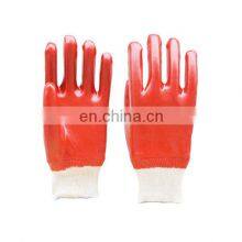 Heavy Duty PVC Winter Work Gloves With Gauntlet Cuff Liquid And Chemical Resistant thumbnail-5