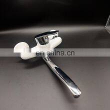 Plastic Steel White Shower Faucet Mixer thumbnail-5