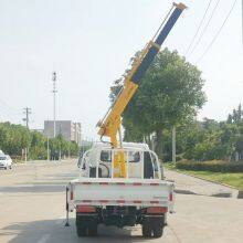 Low Price Mini Truck Mounted Crane 1.3ton 1.8 Ton Telescopic or Kunckle Boom Crane thumbnail-3