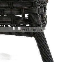 Stock Indoor & Outdoor PE Rattan Wicker Arm Chair Dining Chair With Cushion Patio Garden Furniture thumbnail-4