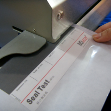 Medical Sealing Machine l High Temperature Test Card Test Paper Sterilization Paper Plastic Bag thumbnail-2