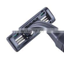 IGUETTA 3pcs/bag Disposable Razor For Men Twin Blades Razor Stainless Steel Non-Slip Plastic Handle Aloe Strip GF2-1820 thumbnail-2