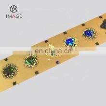 Roll Form Security Positioning Hot Stamping Hologram Label thumbnail-4