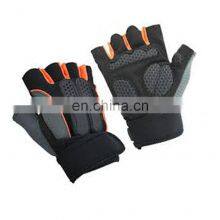 Custom Logo GYM Sport Gloves With Support Custom New Fashion Sport Workout Weight Lifting Glove Fitness Gloves thumbnail-1