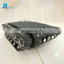Construction Machinery Parts Rubber Crawler Robot Chassis Move Platform thumbnail-2