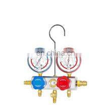CT-536ALA Aluminum Manifold Gauge Set HVAC Refrigeration System Auto Air Conditioner AC Charging R134A R502 Manifold Gauge thumbnail-3