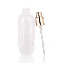 30ml Square Liquid Foundation Bottle Spot Full Shoulder Glass Bottle 30ml Thick Square Pressing Lotion Bottle thumbnail-2