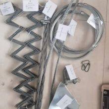 High Tensile Chain Link Woven Wire Mesh Roll Active Rhomboid Slope Protection Bending Factory Direct thumbnail-5