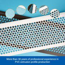 Leaf Filter PVC Gutter Protector Gutter Guard Rain Water Drainage Plastic PVC Gutter Cover thumbnail-4