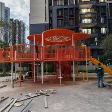 Manufacturer of Large Outdoor Combined Slides With Unique Shapes, Theme Children's Amusement Facilities for Communities and Parks thumbnail-3