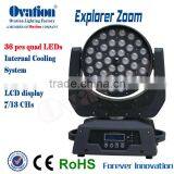 China Top 10 Selling Product Led 36pcs 10w Moving Zoom Head Wash Light