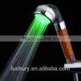 Chrome ABS LED Water Saving Shower Head thumbnail-1