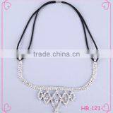 Lasted Designs Fancy Clean Crown Crystal Headbands For Wedding Bridal Hair Accessories thumbnail-1