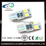 High Quality New Design LED Lighting Super Bright T10 5050 2+2 4SMD Canbus 12v Led Car Light Bulb Lamp Auto Led Work Light thumbnail-2