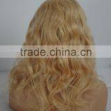 2015 Cheap Blonde Body Wave Lace Front Wig for Women thumbnail-3