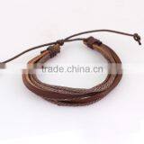 Fashion Bracelet, Leather Cord Bracelet, PTDB132 thumbnail-2