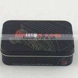 Black Retangle Tin Storage Box