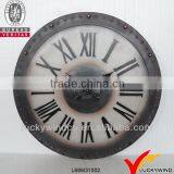 Handmade 2013 New Metal Round Wall Clock Retro