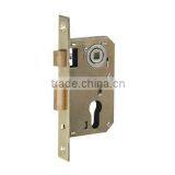 Brass Latch and Dead Bolt Lock Body thumbnail-1